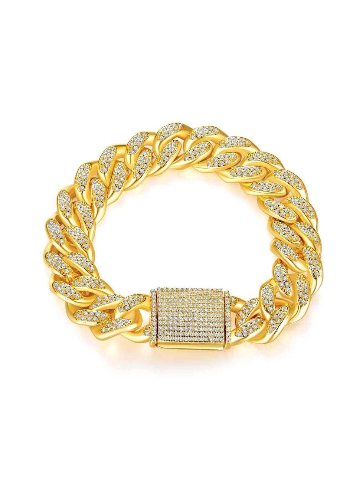 925 sterling silver cubic zirconia white dainty bracelet