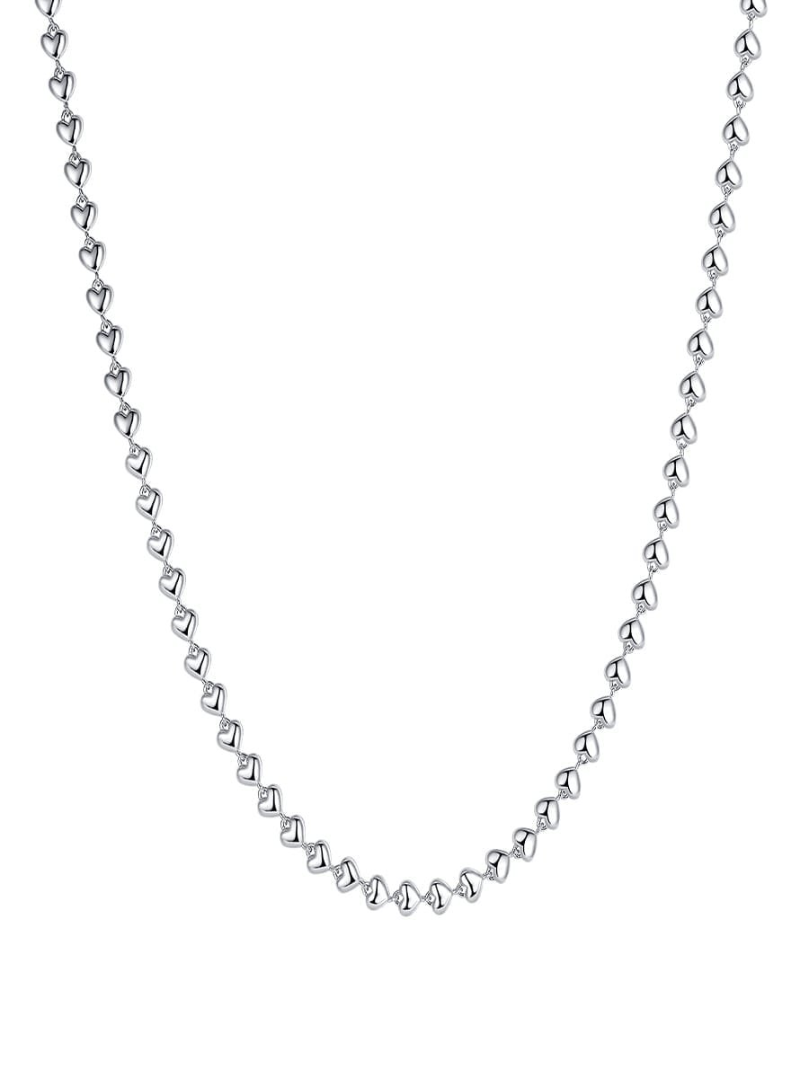925 Sterling Silver Personalized Initials Necklace