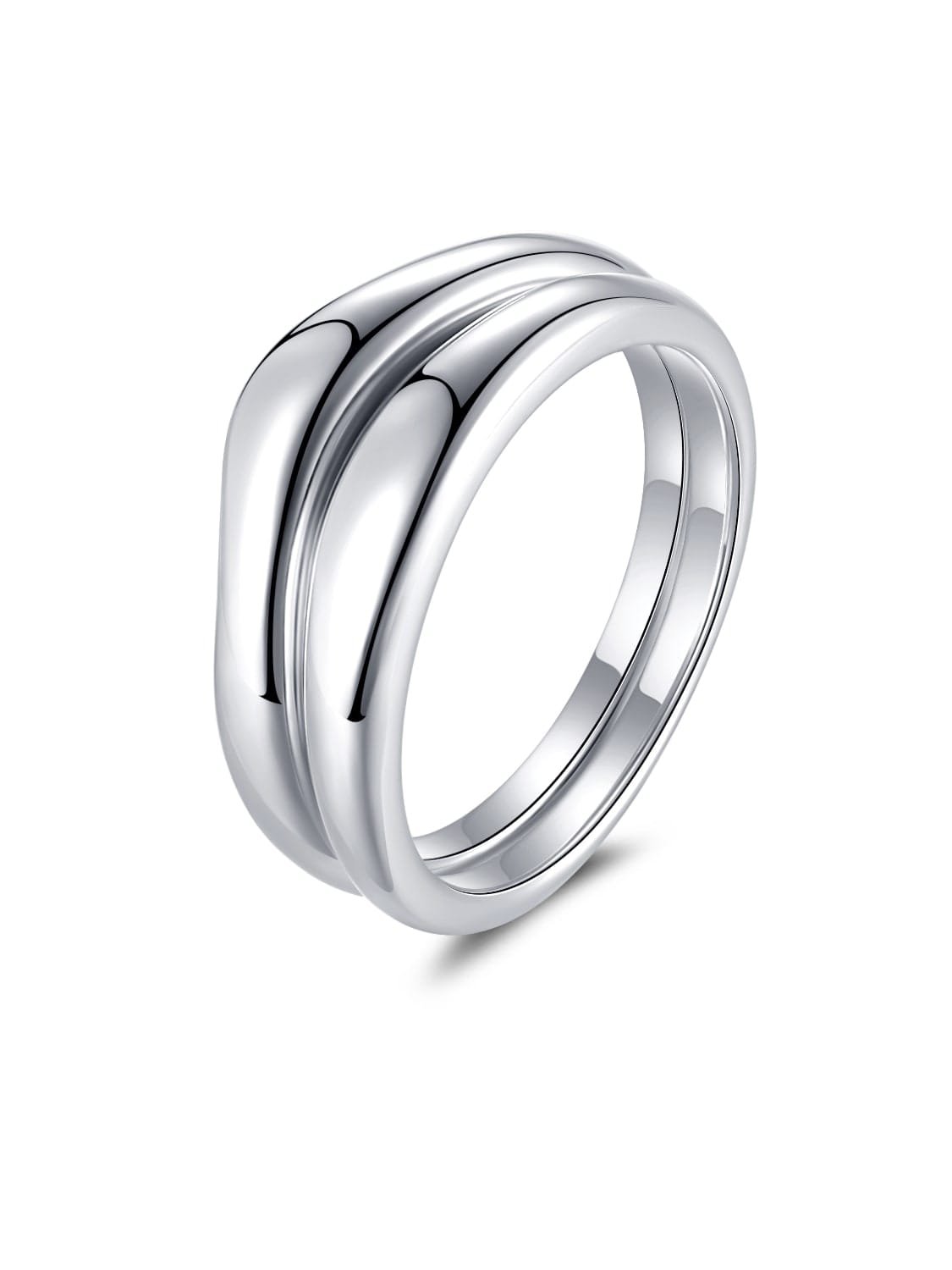 925 sterling silver stackable ring