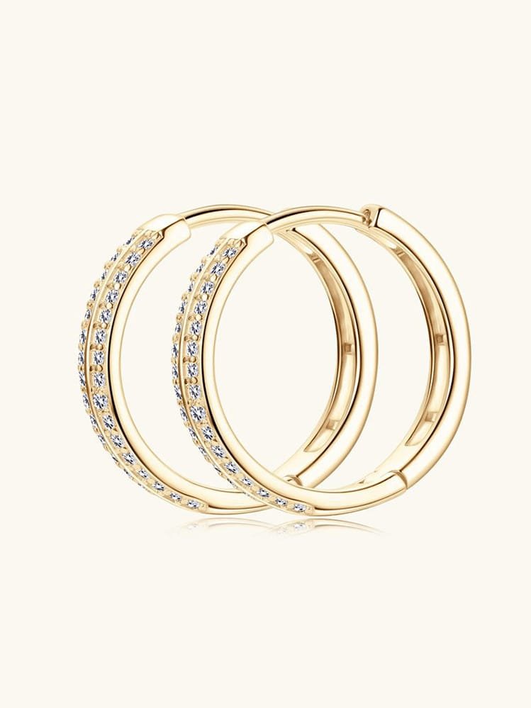 925 sterling silver cubic zirconia white minimalist stud earring