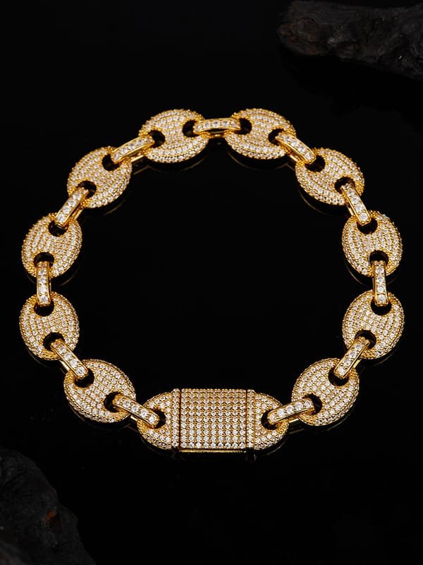 925 Sterling Silver Delicate Bracelet with White CZ Sparkle