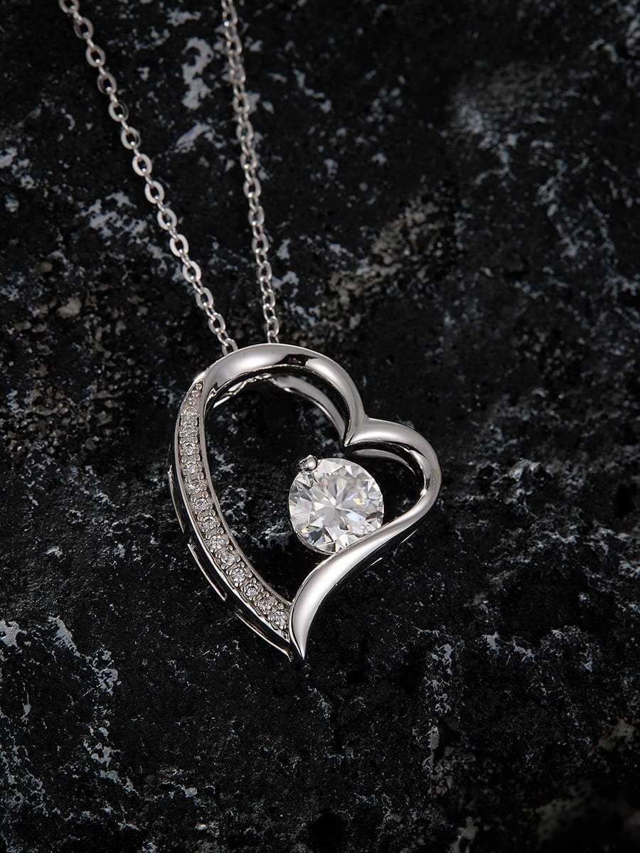 925 sterling silver cubic zirconia white minimalist bag pendant