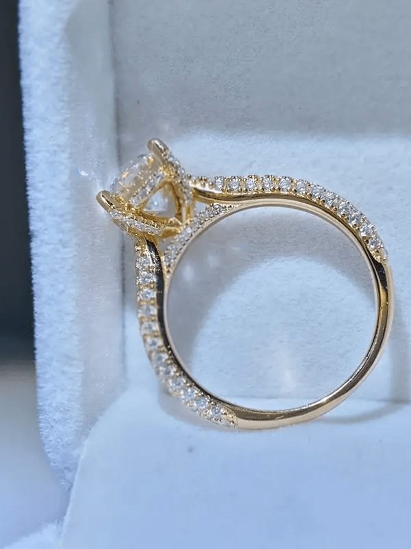 925 Sterling Silver White CZ Delicate Dainty Ring