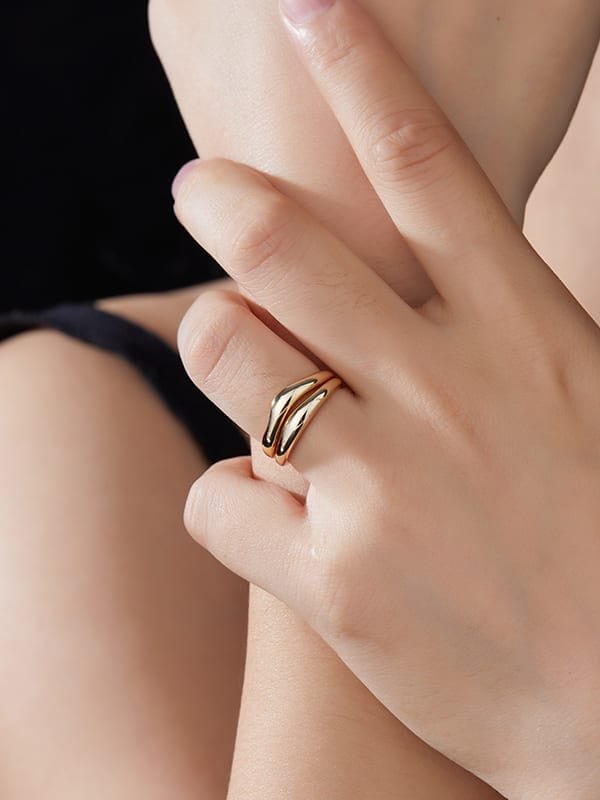 925 sterling silver stackable ring